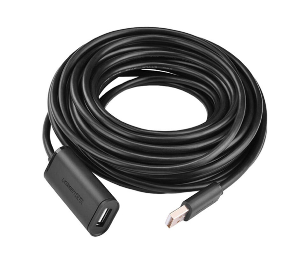UGREEN Kabel przedłużający USB 2.0 US121 aktywny 5m czarny - 1489087 - zdjęcie 5